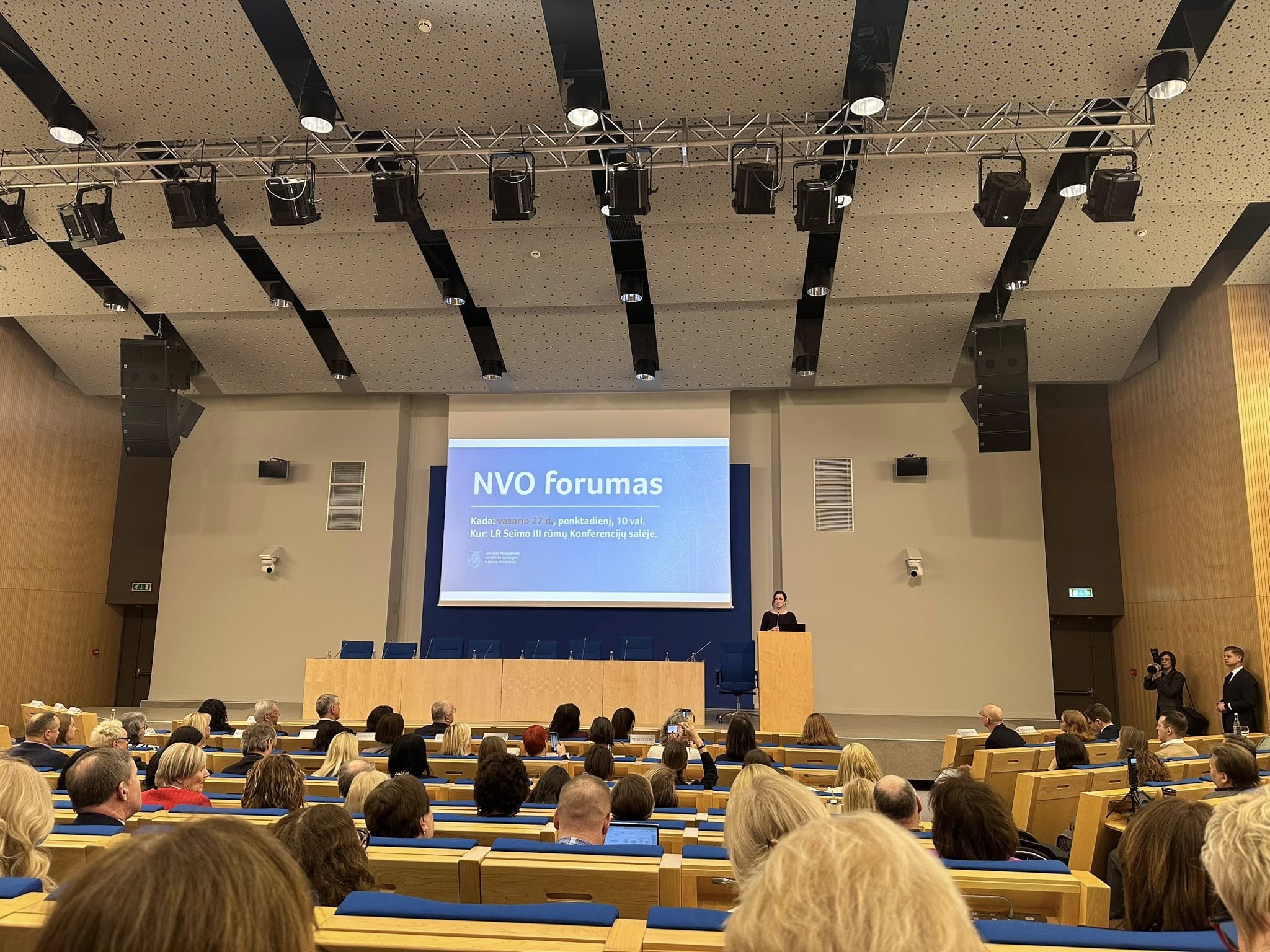 Dalyvavome NVO forume